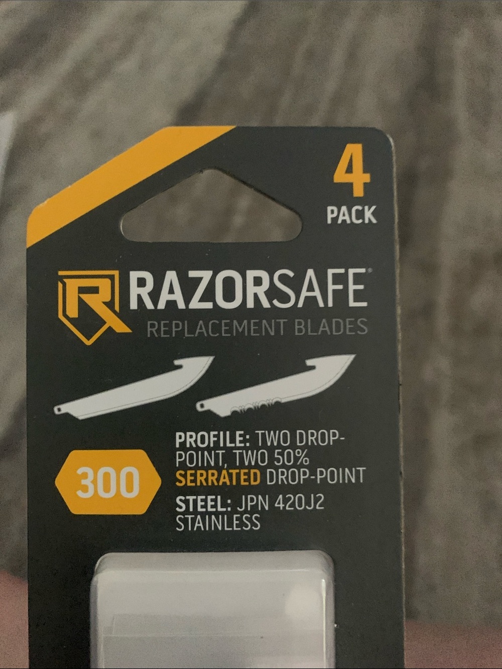 NEW RazorSafe Replacement Blade 4pk - Picture 3 of 4